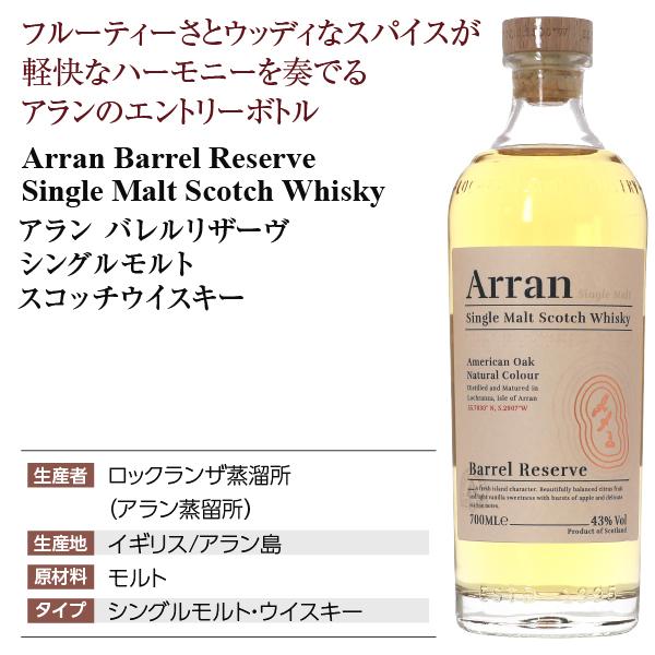 ウイスキー アラン バレルリザーヴ シングルモルト スコッチウイスキー