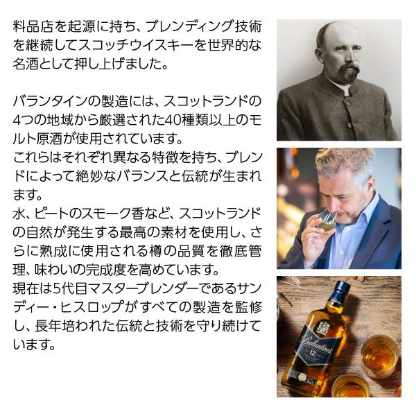 ウイスキー バランタイン 7年 ブレンデッド スコッチ 40度 正規 箱なし