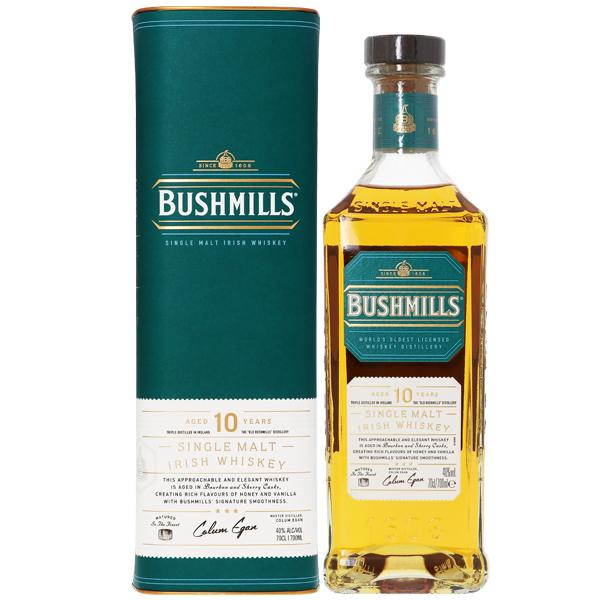 BUSHMILLS（ブッシュミルズ） ウイスキー シングルモルト 10年 アイ
