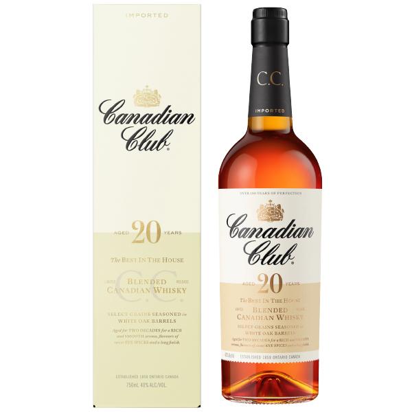カナディアンクラブ ウイスキー 20年 ブレンデッド カナディアン 40度