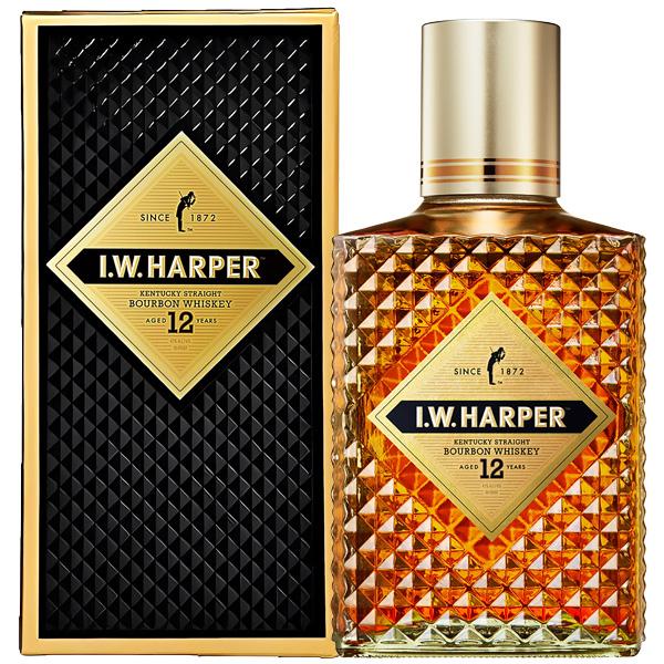I.W. HARPER 12年 バーボンウイスキー 750ml I.W.HARPER ウイスキー IWハーパー 12年 43度 正規 箱付 750ml