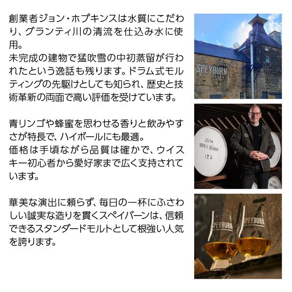 スペイバーン 10年 スペイサイド シングルモルト スコッチウイスキー