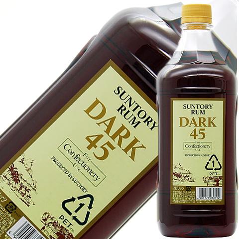 SUNTORY（サントリー） ラム ラム ダーク 45度 正規 1800ml スピリッツ