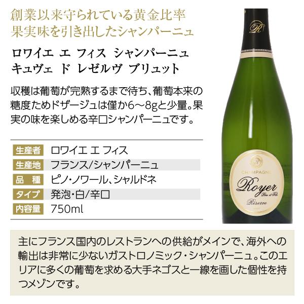 500円OFFクーポン 【23】ゆっくりと時間をかけて楽しみたい！ラグジュアリー泡3本セット 第18弾 750ml×3 送料無料 包装不可 ワインセット｜e-felicity｜04