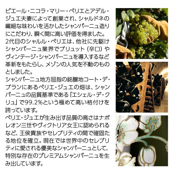 シャンパン フランス シャンパーニュ ペリエ ジュエ ブラゾン ロゼ 正規 箱なし 750ml | ポメリー・ブリュット | 02