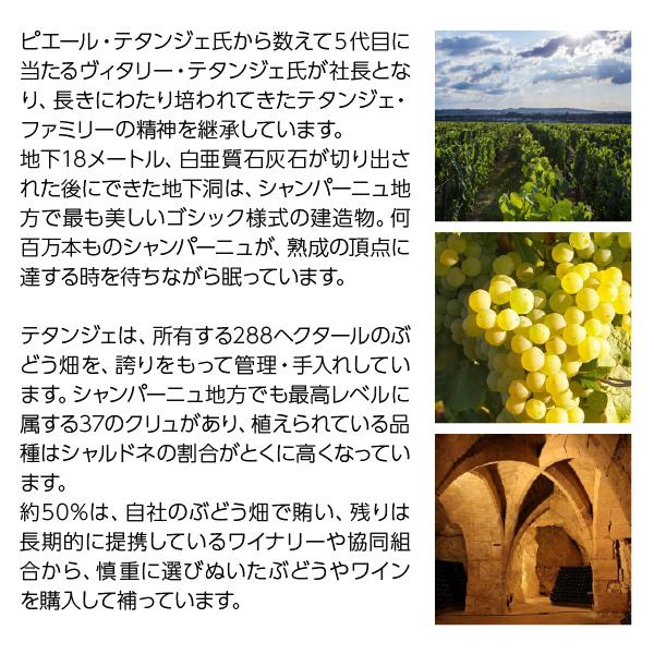 シャンパン フランス シャンパーニュ テタンジェ プレステージ（プレスティージュ） ロゼ 正規 箱なし 750ml_2