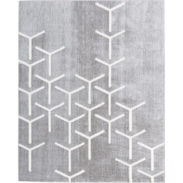 ラグ スコープ グレー アイボリー ベージュ 190×240 キレイな空気を