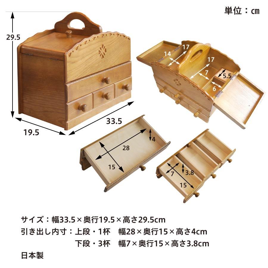 ソーイングボックス パリの雑貨屋 FG-305 アンティーク かわいい