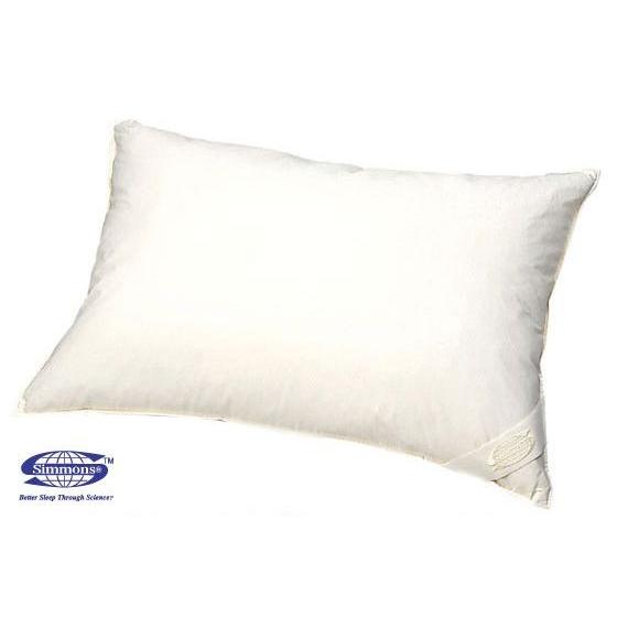 シモンズ LD0816 デラックスフェザーピロー まくら 枕 ロータイプ 日本製 | SIMMONS