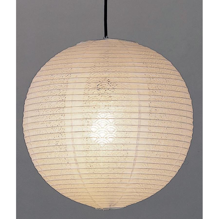 TP-1611 1612 1613 青海波レース和紙 直径40cm ペンダントライト 和風照明 和室 天井 白 茶 黒 ホワイト 店舗 住宅用 日本製 |  | 02