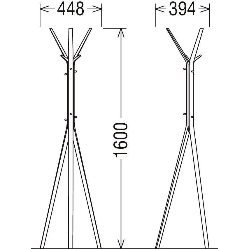 カリモク家具 3色 カリモク 家具 AU5200 ポールスタンド 帽子 カリモク家具 3色 カリモク 家具 AU5200 ポールスタンド 帽子