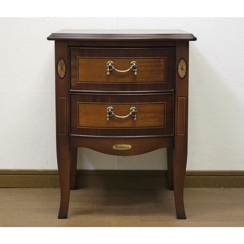 ダークブラウン サイドテーブル 引き出し付き 東海家具　展示品 ダークブラウン サイドテーブル 引き出し付き 東海家具 展示品