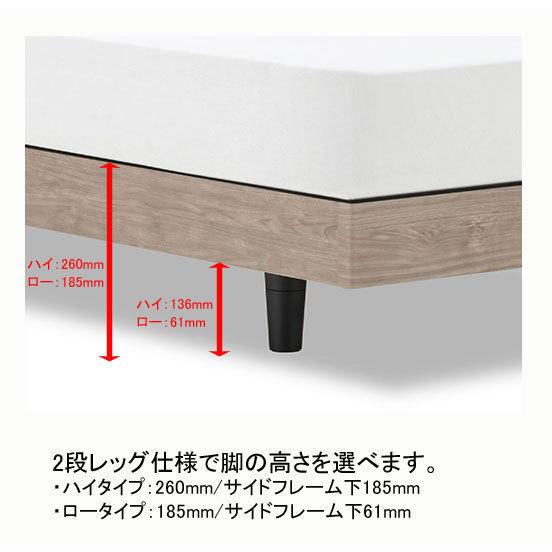 フランスベッド（FRANCEBED） BG-001 BG-002 ダブル レッグタイプ 脚