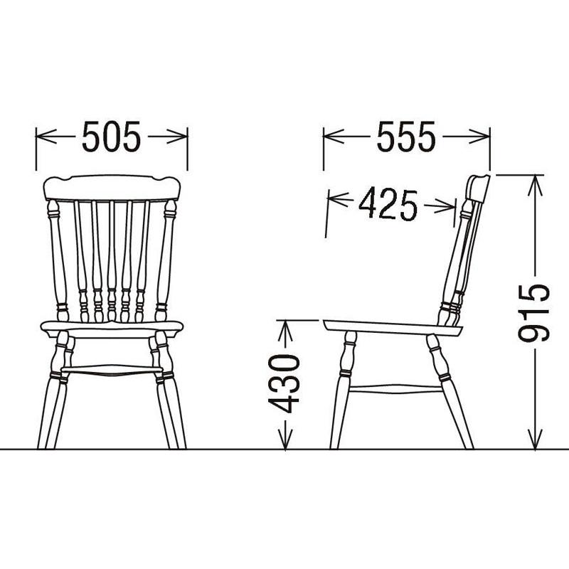 ①カリモク CC2335NK ダイニングチェア　ザクリ加工 楽天市場】カリモク カリモク家具 CC23 CC2335NK コロニアル