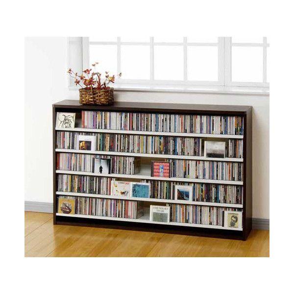 大量ディスプレイＣＤストッカー ＣＤ695枚収納 ＤＶＤも可 ダーク | 