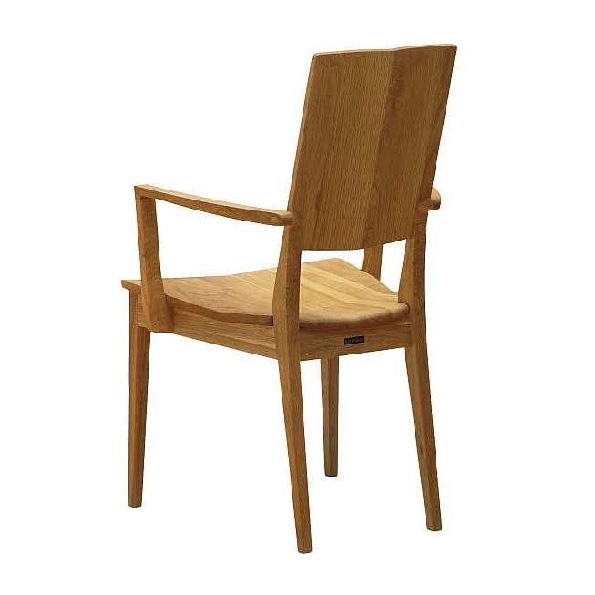 カリモク CU4540 CU4590 食堂椅子 食卓椅子 ダイニングチェア 肘掛椅子 板座 肘付椅子 日本製家具 正規取扱店 木製 単品 バラ売り | カリモク家具 | 02