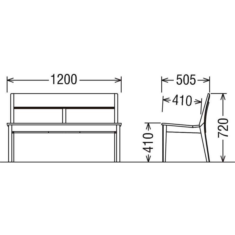 カリモク家具（KARIMOKU FURNITURE） カリモク CU4742 食堂椅子 食卓