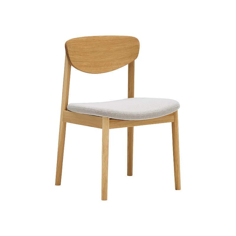 カリモク CW5605 食堂椅子 食卓椅子 ダイニングチェア 肘無し椅子 布張り カバーリング 選べるカラー 日本製家具 正規取扱店 木製 ブナ 単品 バラ売り