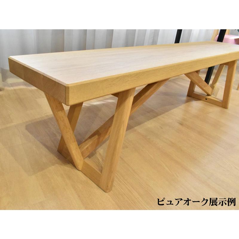 カリモク CW8086 200ベンチ 木製二人掛け食堂椅子 食卓椅子 ダイニングチェア 板座 日本製家具 正規取扱店 木製 単品 バラ売り｜e-flat｜03
