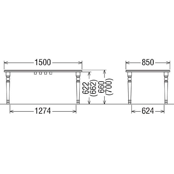 カリモク家具（KARIMOKU FURNITURE） カリモク DC5300JK 150cm