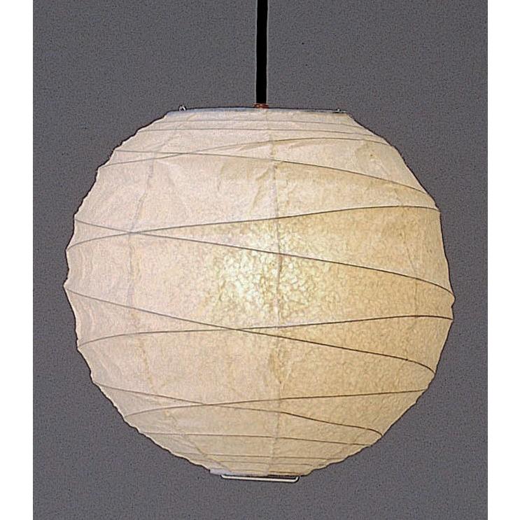 TP-16H春雨紙 直径40cm 和紙ペンダントライト 和風照明 和室 天井 白ホワイト店舗 住宅用 日本製 | 