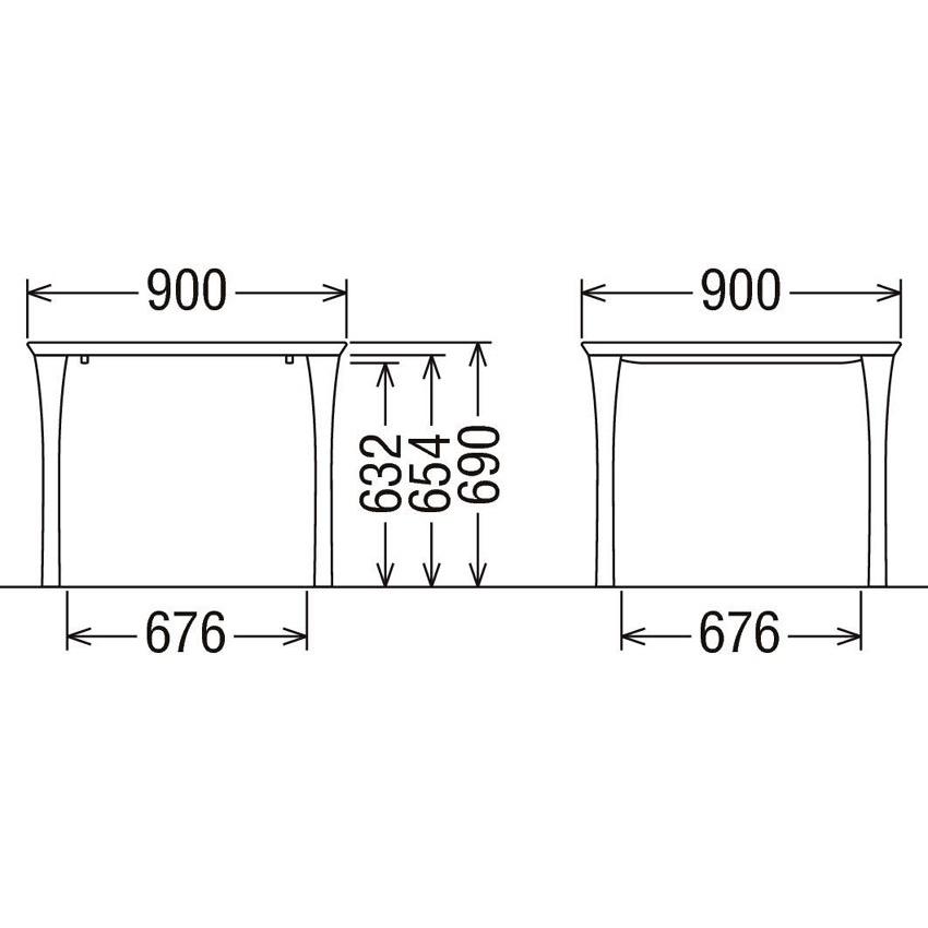 カリモク家具（KARIMOKU FURNITURE） カリモク DT3480 90cm