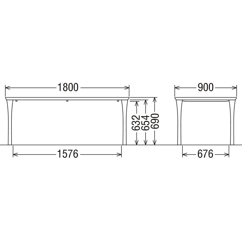 カリモク家具（KARIMOKU FURNITURE） カリモク DT6480 180cm