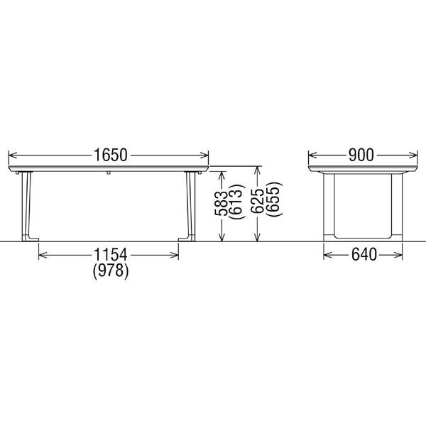 カリモク家具（KARIMOKU FURNITURE） カリモク DU5661 DU5665 165cm 