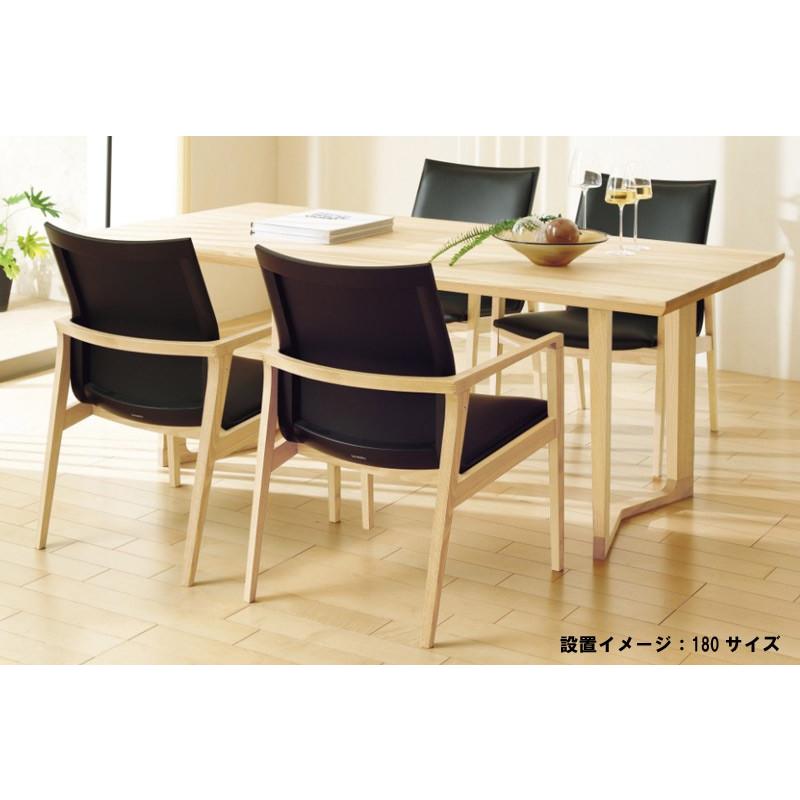 【引取り限定】カリモク ダイニングテーブル DU5660 幅165cm カリモク家具（KARIMOKU FURNITURE） カリモク DU5661 DU5665 165cm