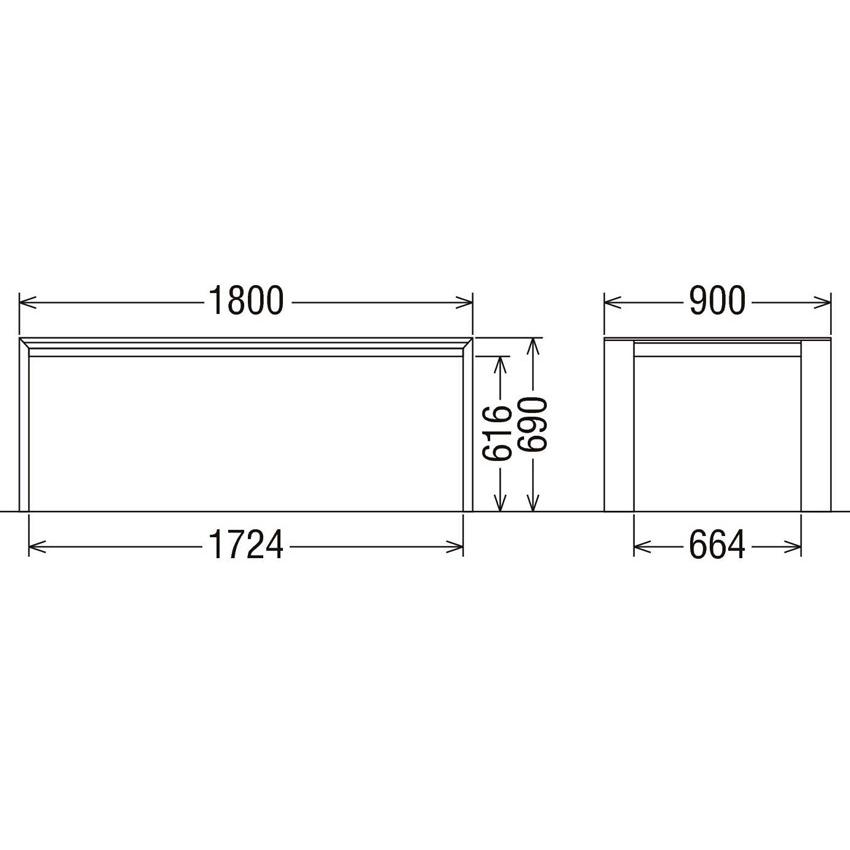 カリモク家具（KARIMOKU FURNITURE） カリモク DU6110 DU6115 180cm