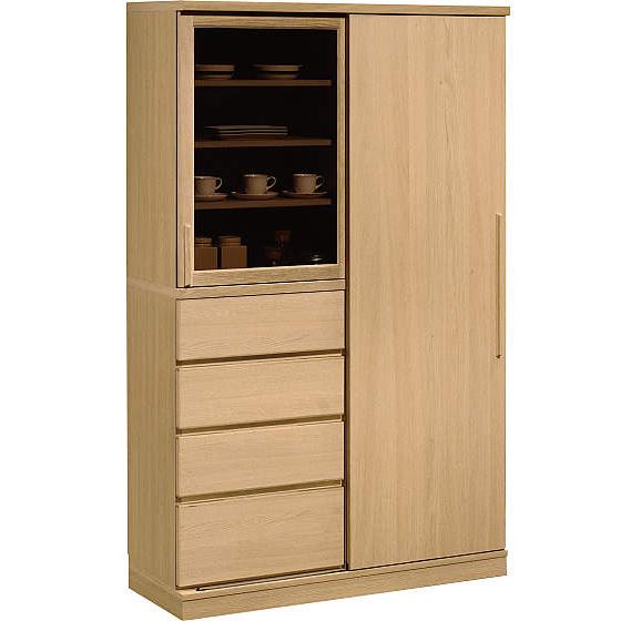 カリモク/karimoku コロニアル カップボード 幅140cm B 食器棚 GMHN41○karimoku / カリモク コロニアル 食器棚 水屋棚 飾り棚