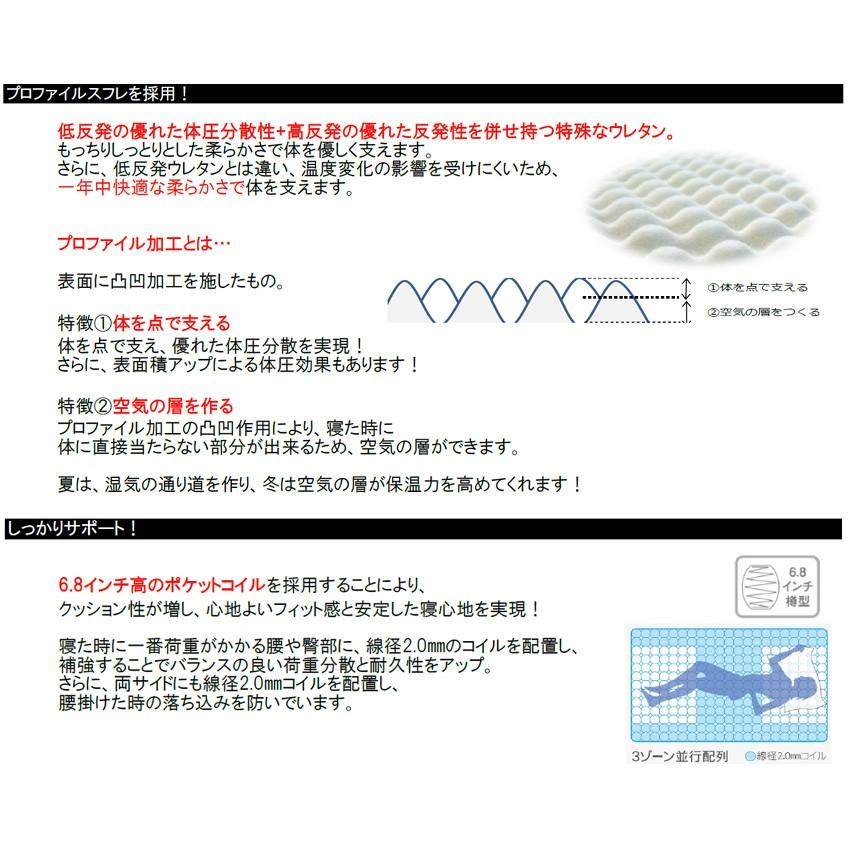 ドリームベッド サータ スイートコンフォート40 ピローソフト