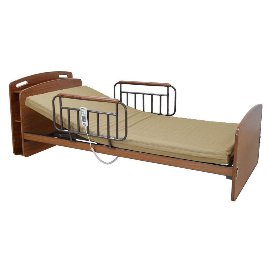 アンネルベッド ラクセーヌ910CT 2モーター キャビネット 棚付き  