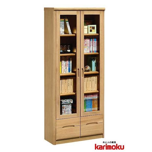 【美品】カリモク　書棚　本棚　HT2380 カリモク家具 カリモク HT2380 書棚 本棚 ブックボックス