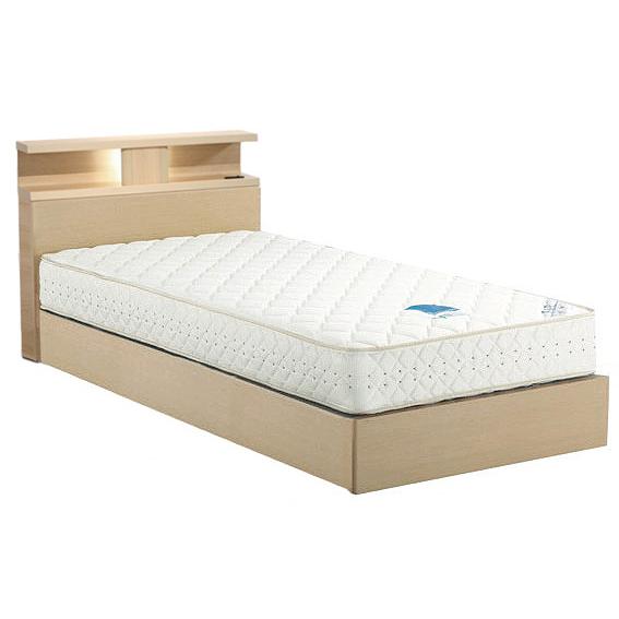 ドリームベッド カエラル958 シングル 宮付き・棚付き・照明