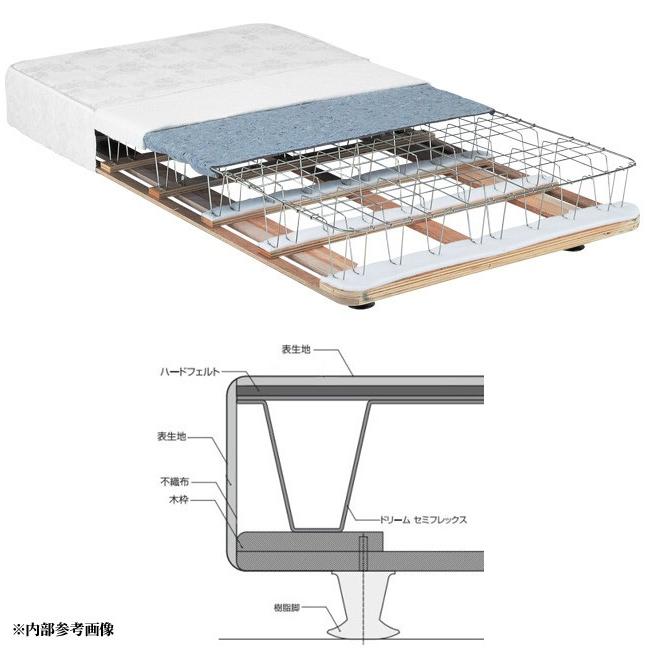 ドリームベッド ダブルクッション用セミフレックスボトム015