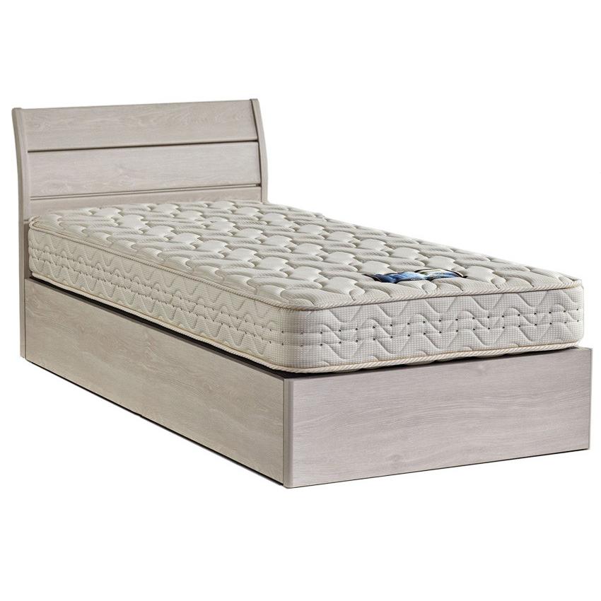 ドリームベッド フェミスティ2602 セミダブル フラット ノーマルタイプ・ベーシック ホワイト 日本製 マットレス付き(64000円)