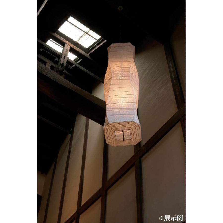 PL-50春雨紙 和紙ペンダントライト 和風照明 和室 天井 白ホワイト店舗 住宅用 日本製 |  | 03
