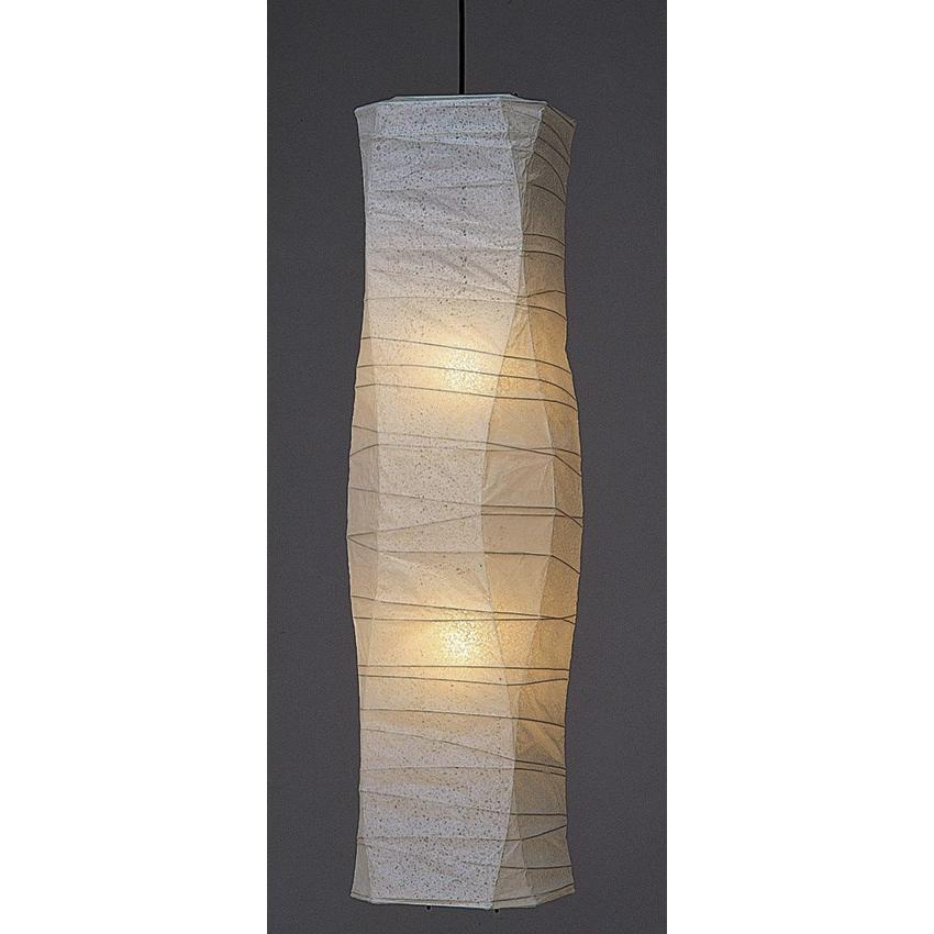 PL-51春雨紙 和紙ペンダントライト 和風照明 和室 天井 白ホワイト店舗 住宅用 日本製 | 