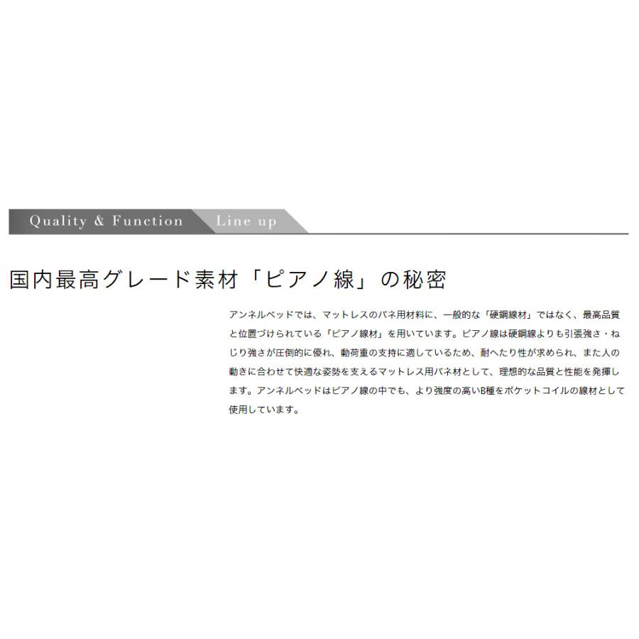 アンネルベッド +シールド ニューワインド8 FIRM/TENDER P800 アンネルベッド +シールド ニューワインド8 FIRM/TENDER P800