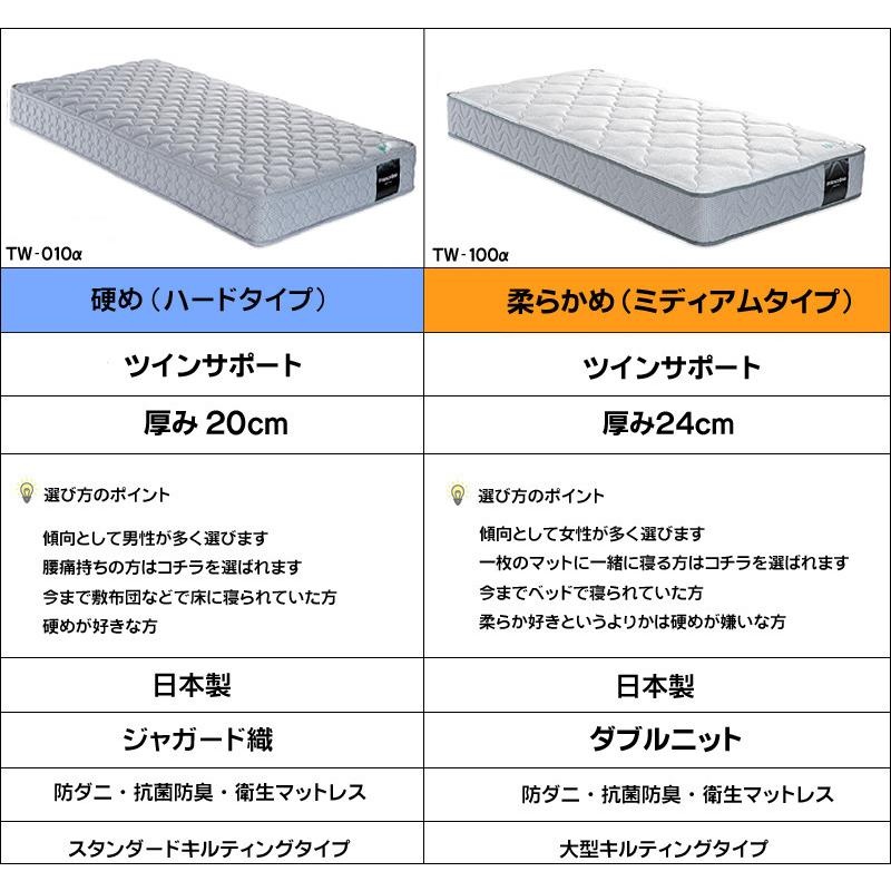 フランスベッド ネクストランディ904C クイーン レッグタイプ 脚付き ステーション キャビネット 小棚 照明付き 木製 日本製 マットレス付き 家具、インテリア ベッド、マットレス
