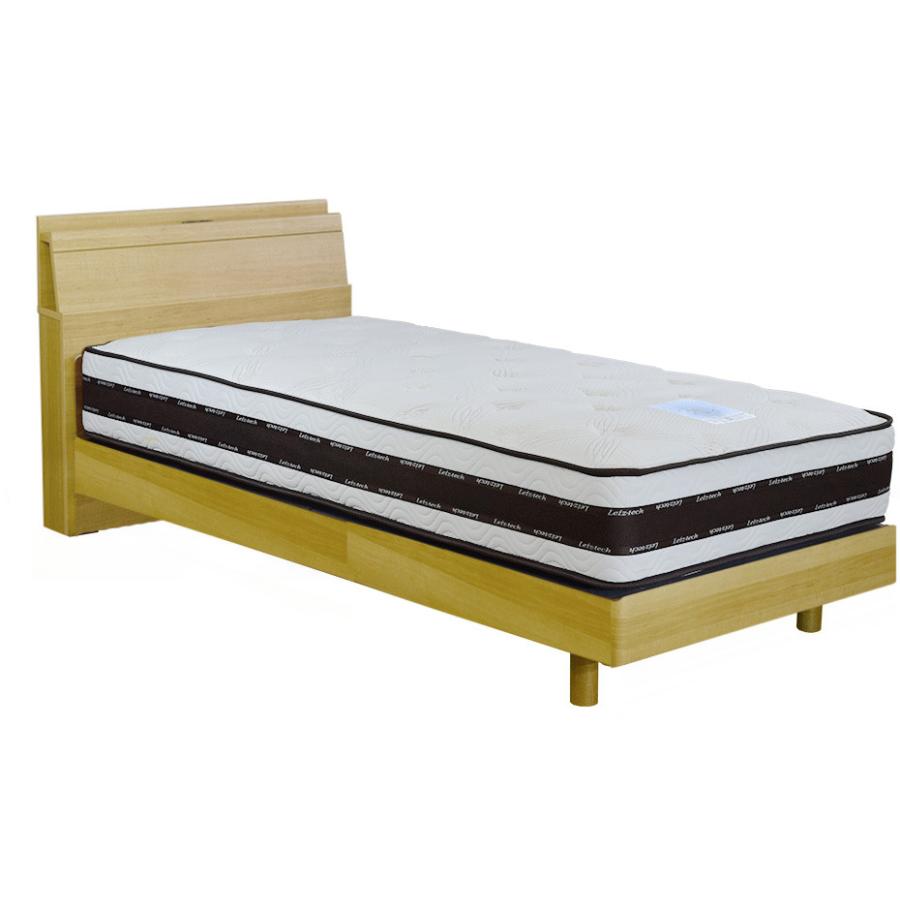 アンネルベッド ノアCT ダブル 棚付き レッグタイプ・脚付き チョイ棚付き コンセント付き 機能的 フレームのみ