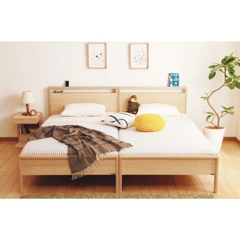 マットレス付き☆IKEAベッドフレーム☆FJELLSE☆シンプルデザイン