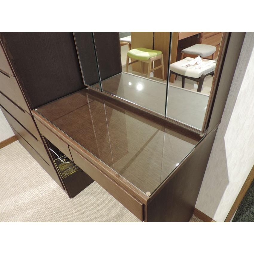 カリモク家具 カリモク QT2321 QT2341 鏡台ドレッサー 半三面鏡