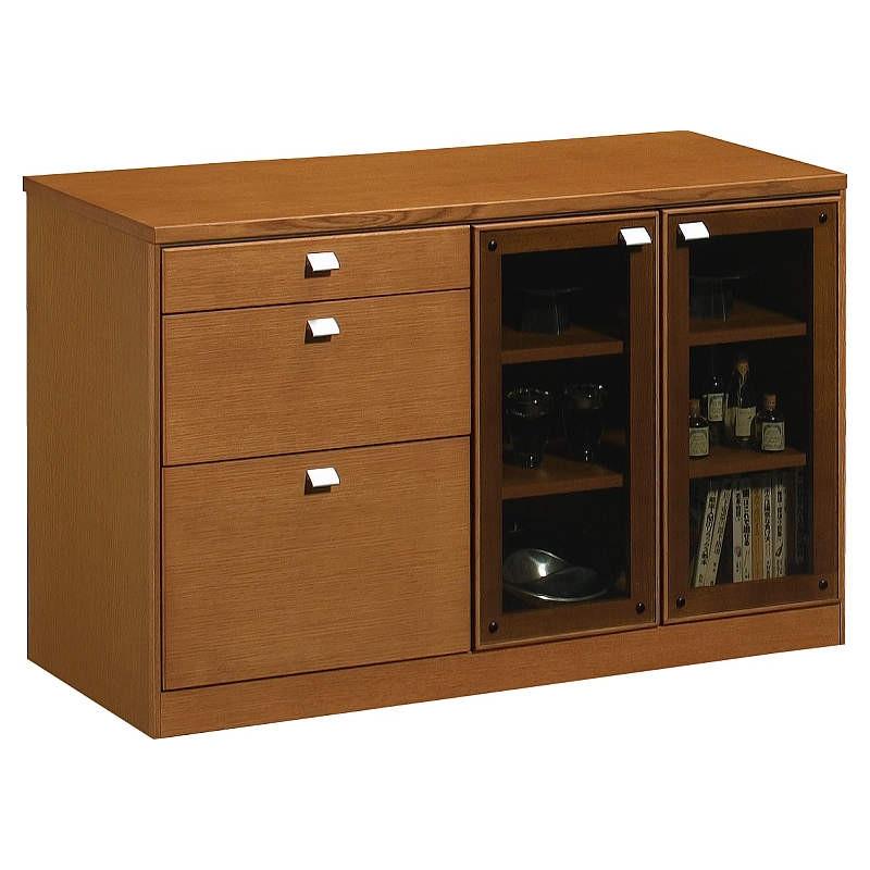 カリモク家具 開き戸 収納家具 中古 ②
