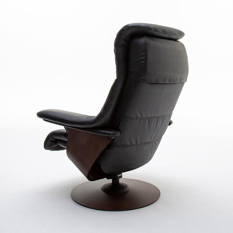 カリモク RU72 ザ・ファースト S+サイズ 1Pソファ 本革肘掛ソファ パーソナルチェア THE FIRST オーナーチェア オットマン リクライニングセット 日本製家具 | The First（カリモク家具） | 04