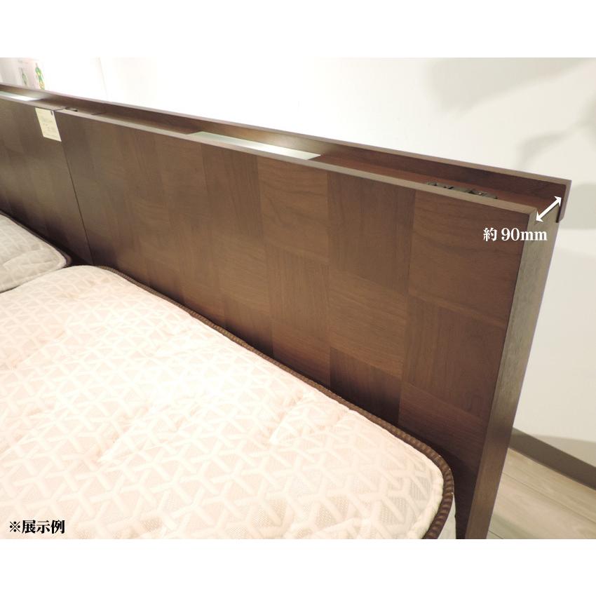 ドリームベッド センシスト2004 クイーン1・ワイドダブル 宮付き・棚 