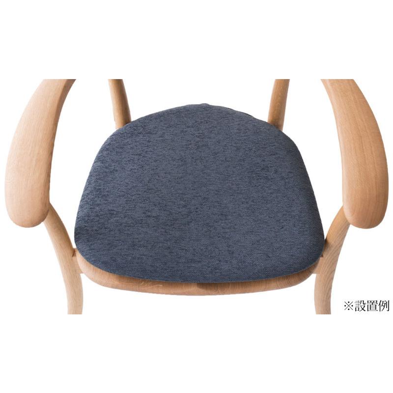 飛騨産業 HIDA クレセント 専用クッション 座クッションファブリック 布張り 合成皮革 日本製家具 正規取扱店 (SG261Q)の画像