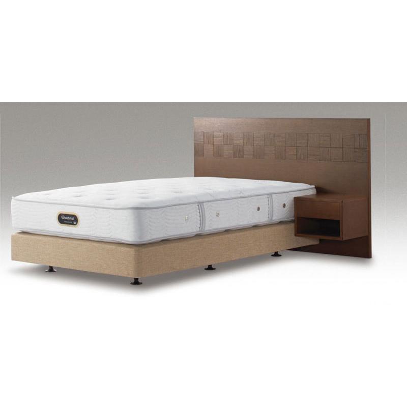 シモンズベッド Granperia2 グランぺリア2 ダブル ダブルクッション ボトムマット ホテルスタイル 袖付 ナイトテーブル付き