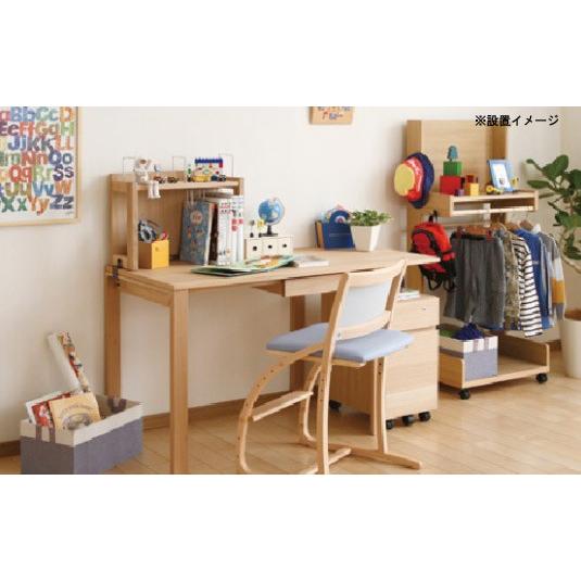 カリモク SS0476 デスクワゴン ユーティリティプラス 奥行60cm 学習グッズ整理 学習ワゴン 天板昇降 日本製家具 | カリモク家具 | 05